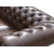 Sofa skórzana Chesterfield 2-osobowa