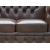 Sofa skórzana Chesterfield 2-osobowa