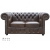 Sofa skórzana Chesterfield 2-osobowa